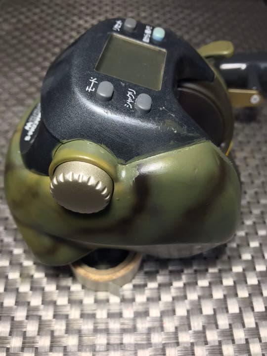 ダイワ☆電動リール☆特注カモフラカラー