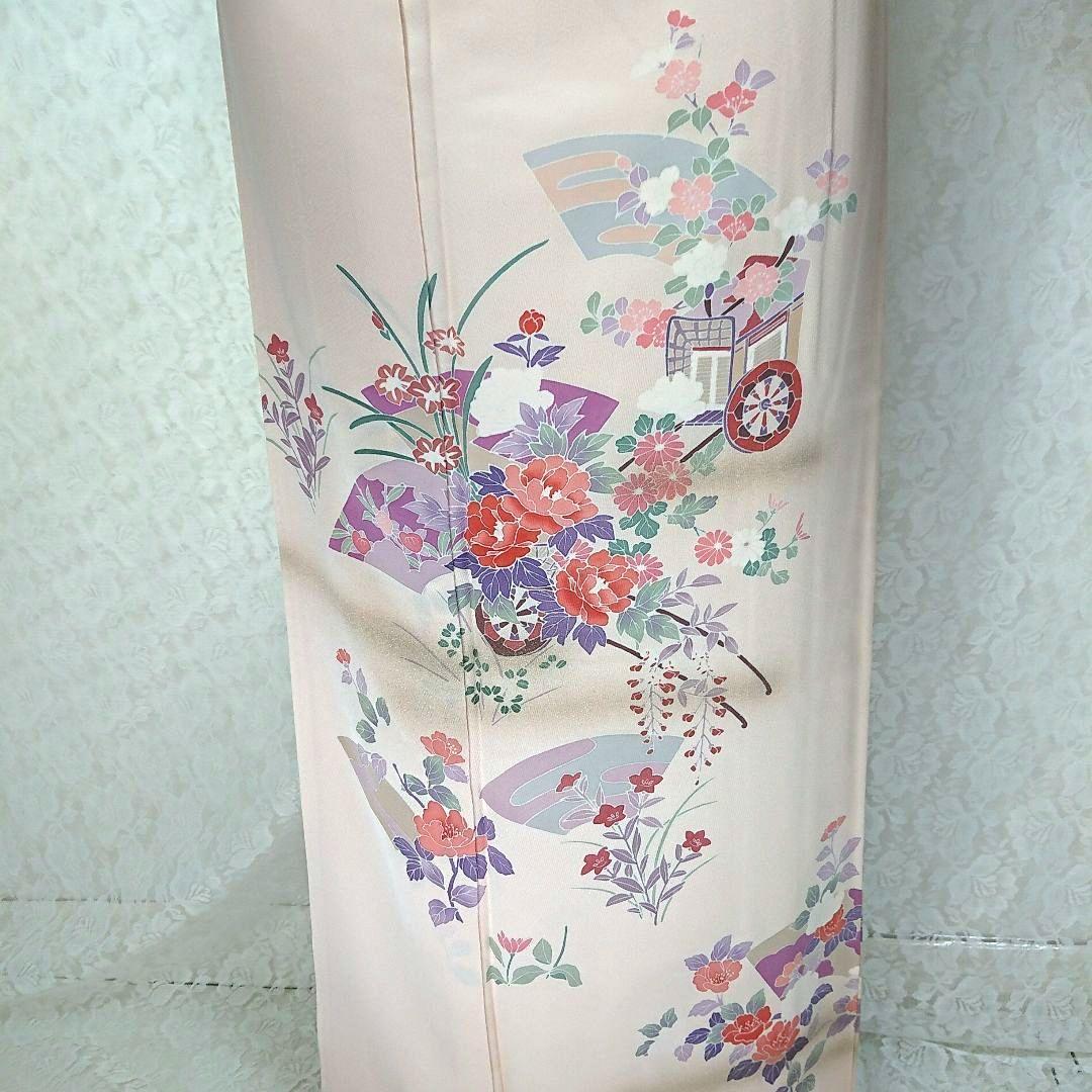 ☆正絹 訪問着 4点 フルセット 入学式 卒業式 結婚式 お宮参り 七五三