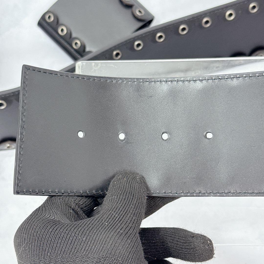 YVES SAINT LAURENT リヴゴーシュ ベルト　アイレット