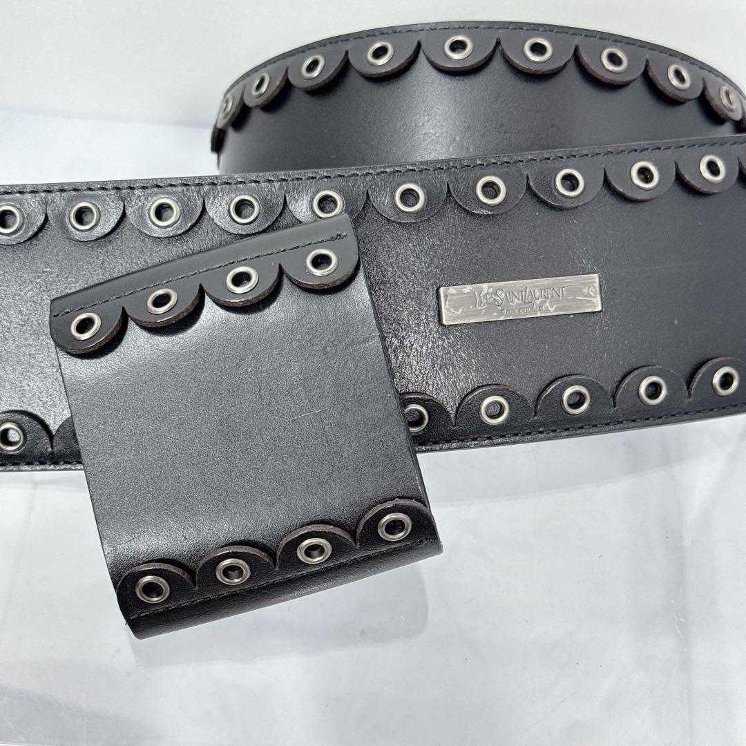 YVES SAINT LAURENT リヴゴーシュ ベルト　アイレット