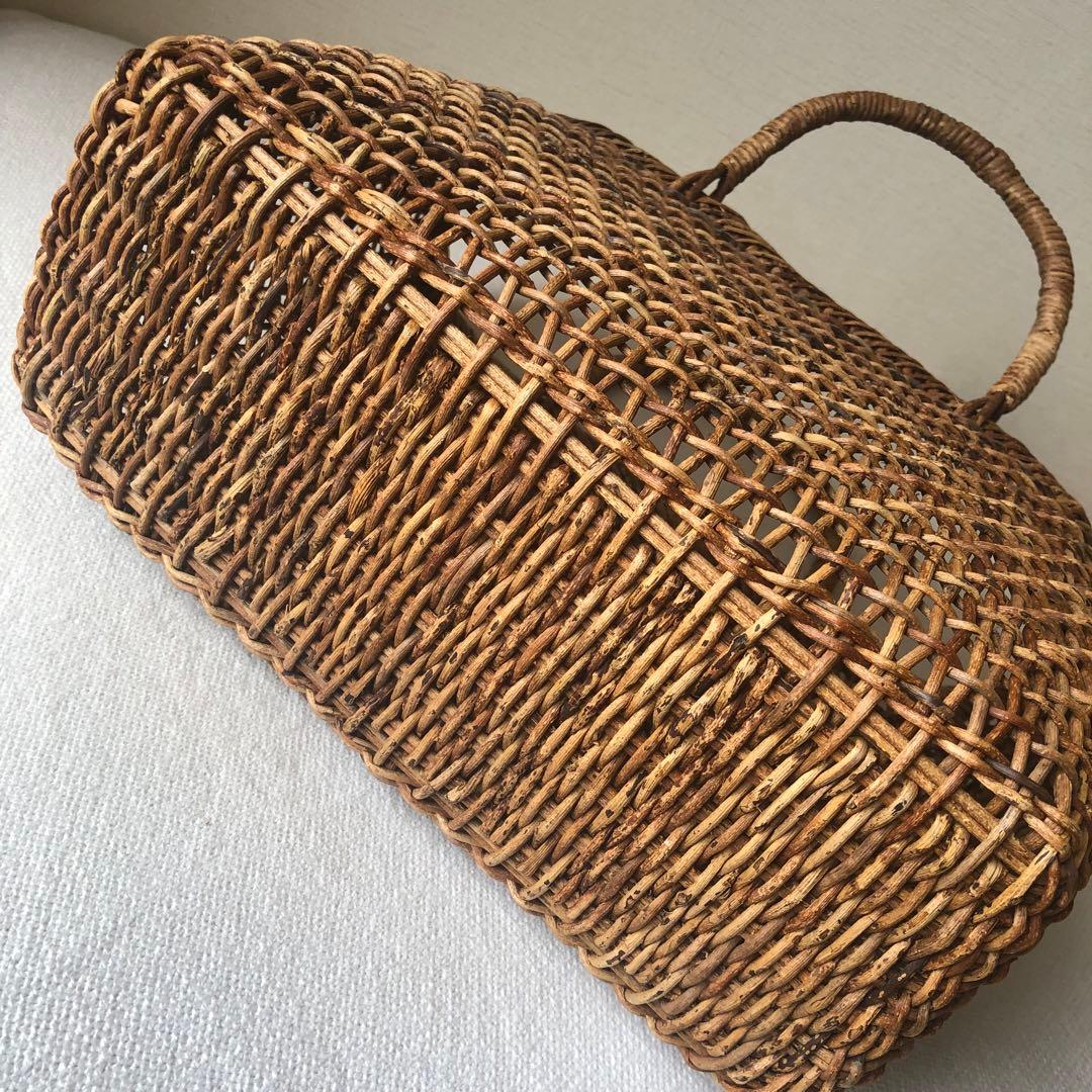 あけび かご カゴバッグ 着物 浴衣 かごバッグ 伝統工芸品 手提げ籠 夏着物