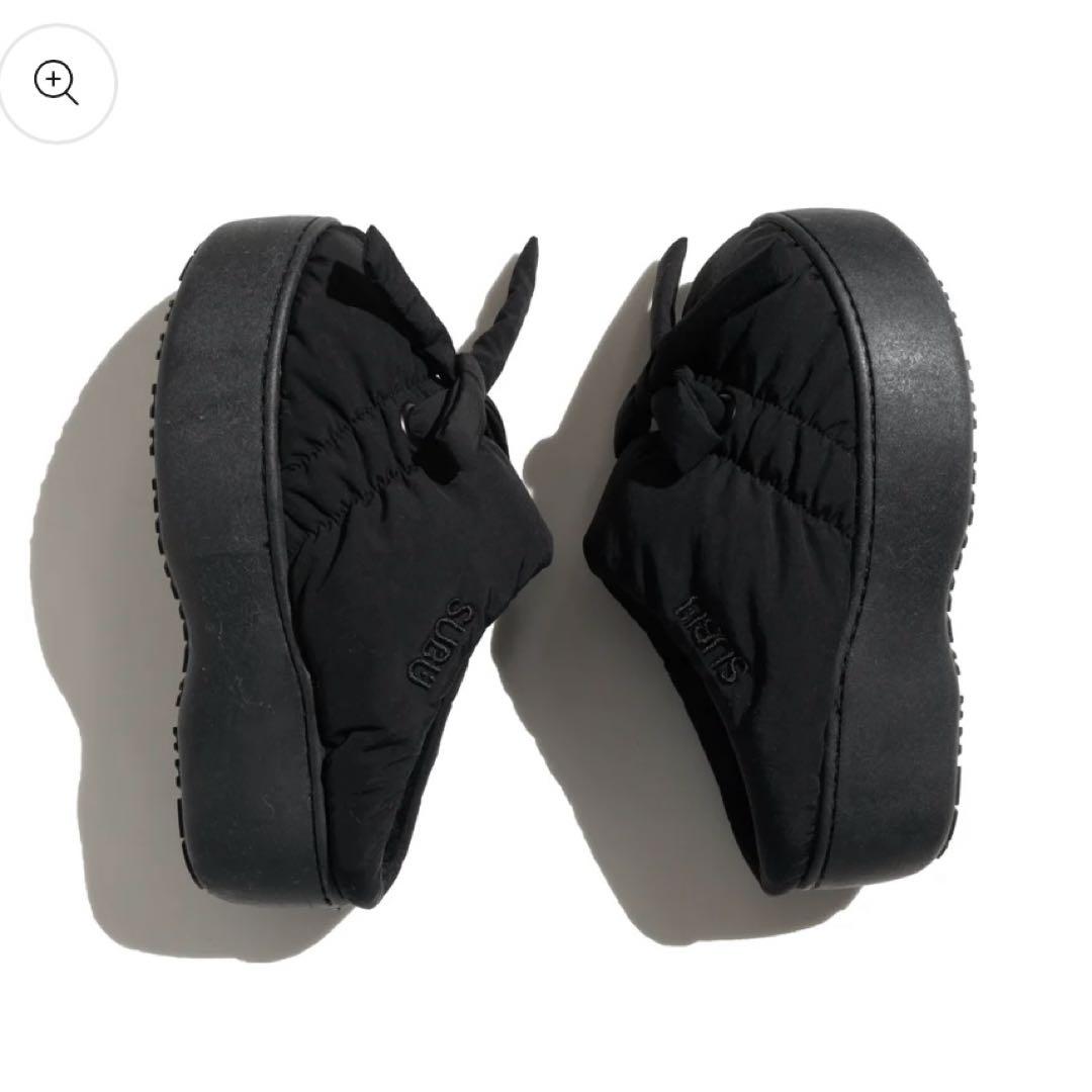 SUBU PERVERZE リボン　黒　サイズ0