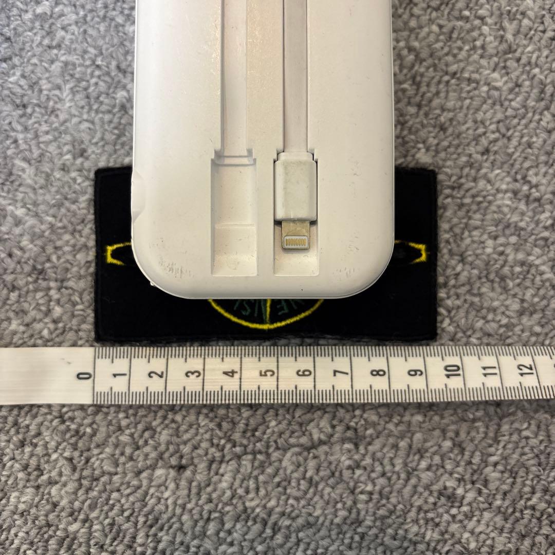 Stone  ホワイト 長袖トレーナー