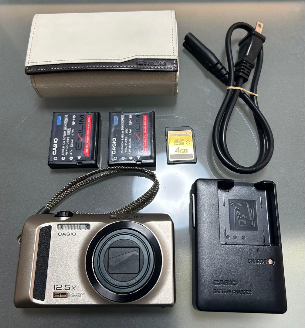 CASIO EXILIM EX-ZR300 HS バッテリー2個・ケース付