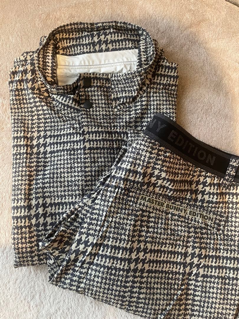 MASTER BUNNY EDITION チェック柄 レインウェア