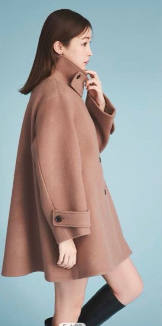 完売品　正規品新作セルフォード　Aラインウールミドルコート