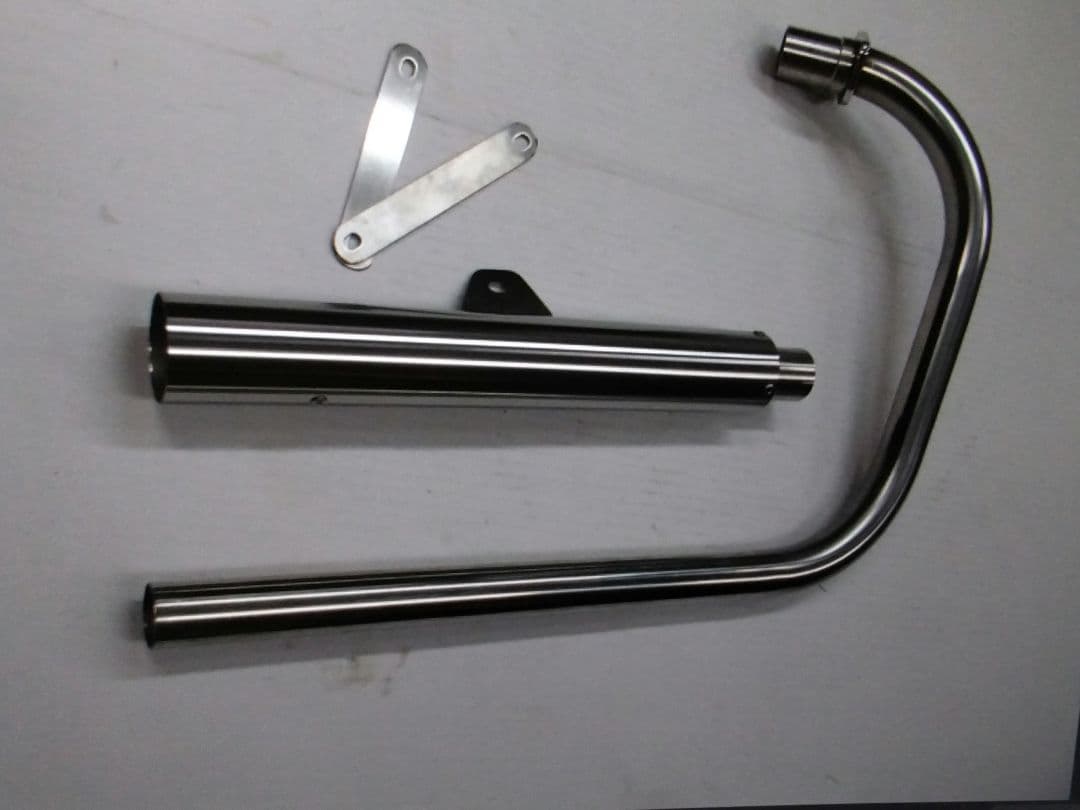 ２５０ＴＲマフラーステンレス製ストレートタイプの出品です。ダウンタイプ