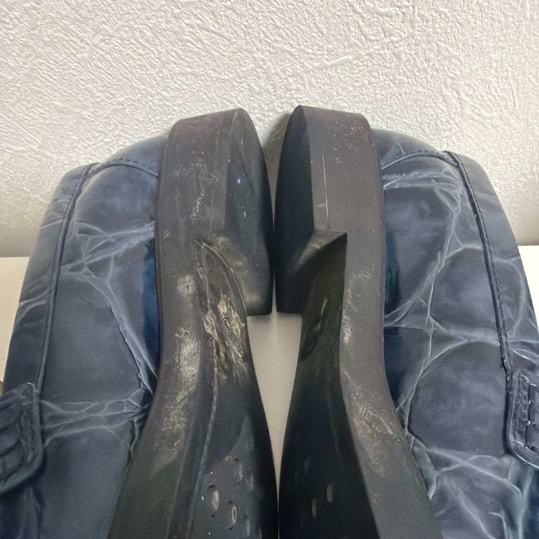 TOD'S ローファー フリンジ クロコ柄 24.5cm