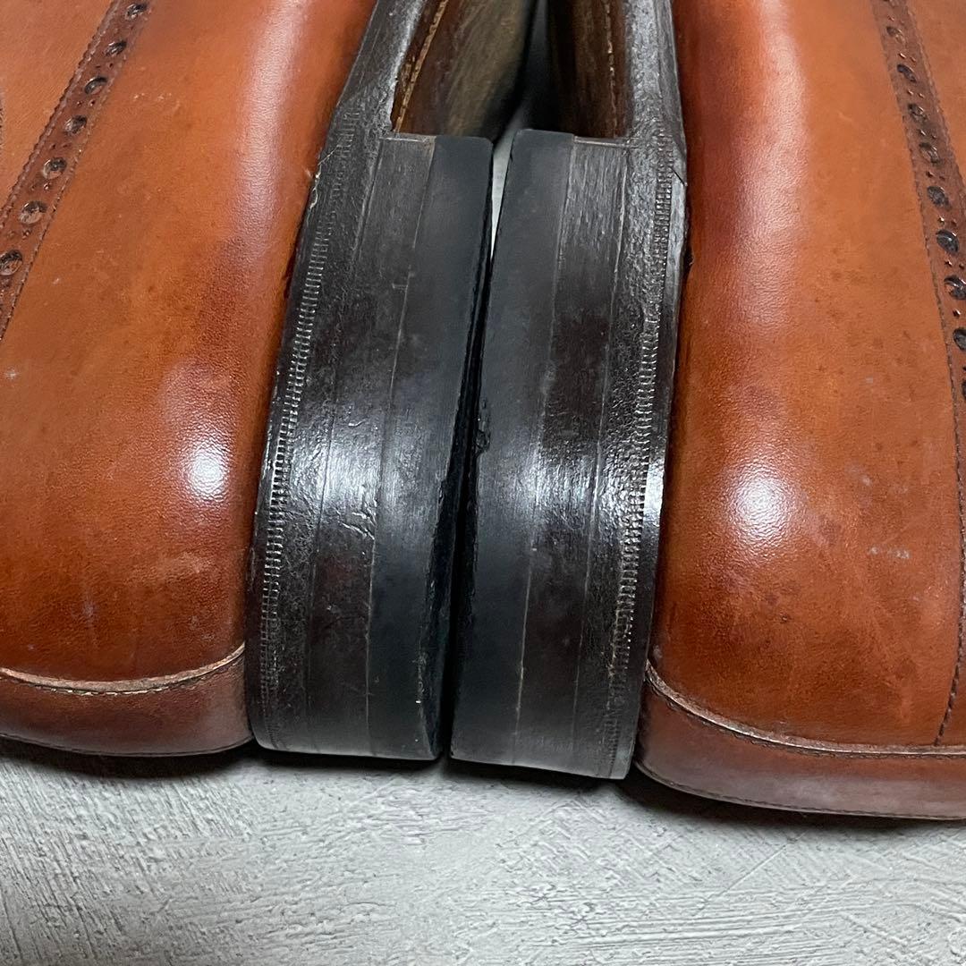 【まっぴー】スコッチグレイン 匠 ウィングチップ ビジネスシューズ 本革