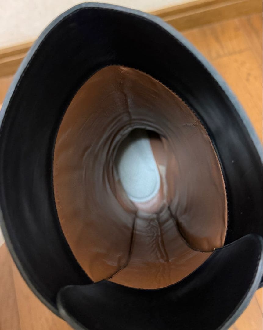 SARTORE ロングブーツ　ジョッキー　黒　サルトル　39