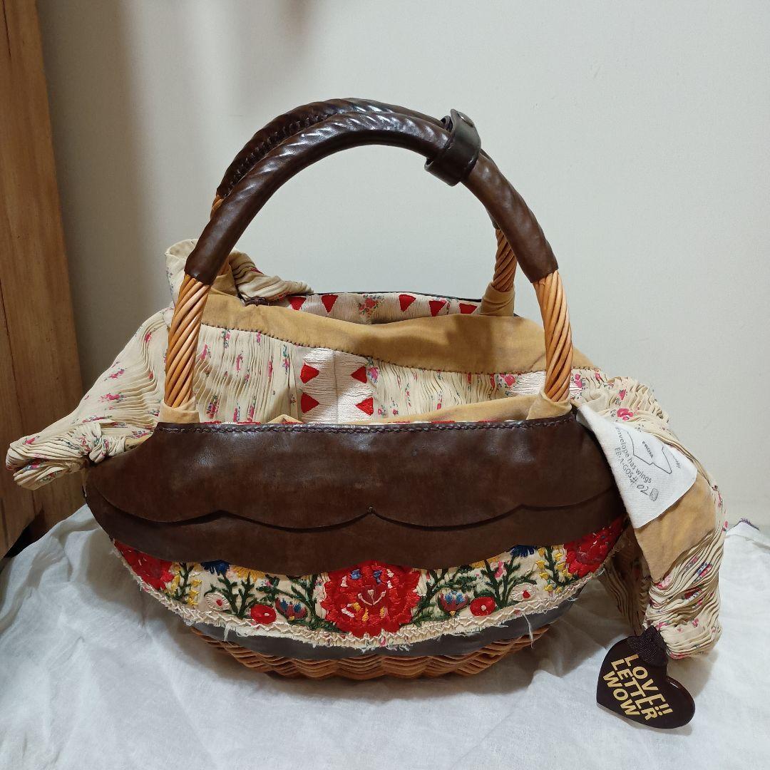 エバゴス ebagos カゴバッグ LOVE LETTER WOW 限定