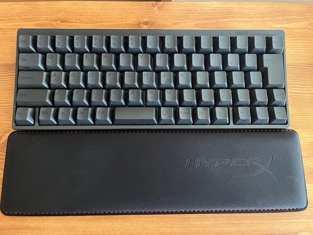 HHKB Professional BT +リストレスト×2