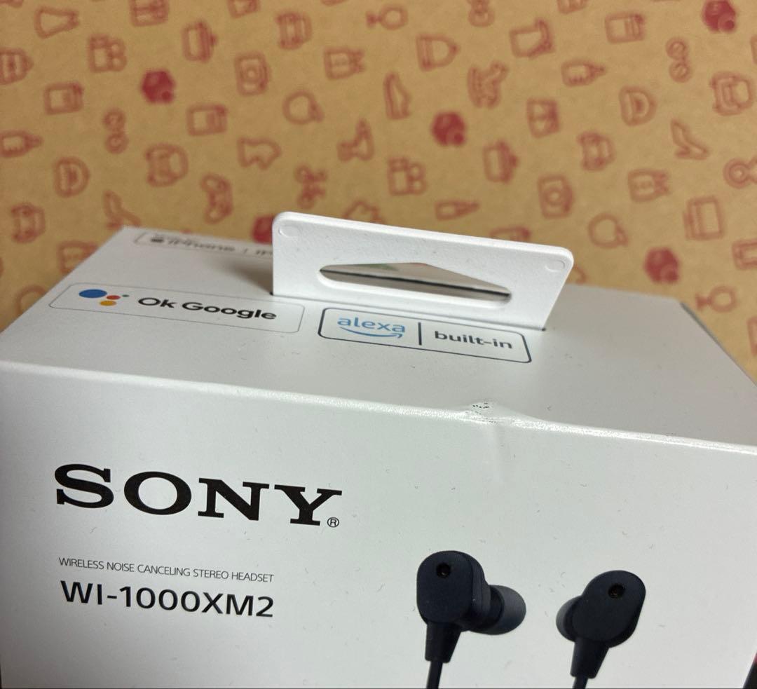 SONY WI-1000XM2 ブラック　ワイヤレスイヤホン