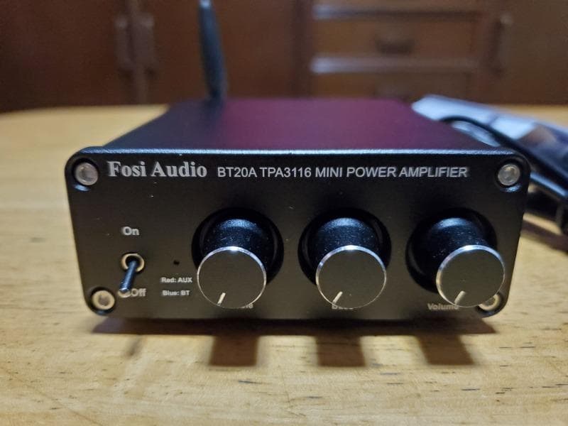 AFosi Audio BT20A Bluetooth 5.0 パワーアンプ 2