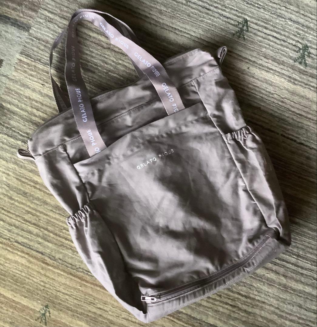 【新品未使用】ジェラートピケ/gelato pique 2waマザーズバッグ