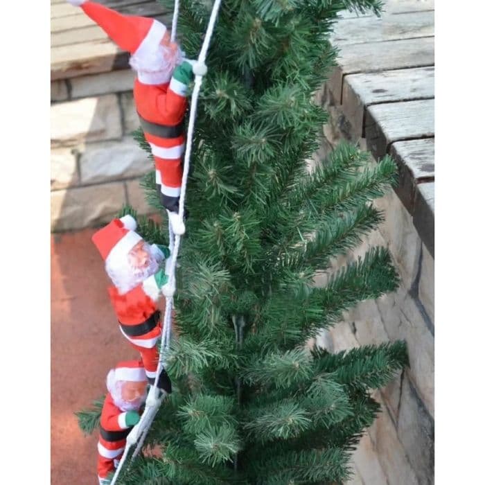 ❤️クリスマス サンタ ツリー はしごのぼり サンタクロース 2人 Xmas装飾品