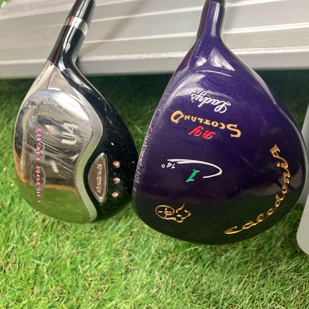 初心者向け レディース ゴルフセット 練習用　可愛い　ハーフ用