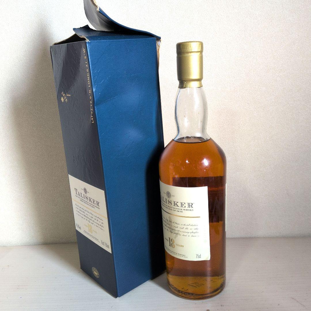 【未開封】古酒　TALISKER 　タリスカー　18年 750ml 45.8%