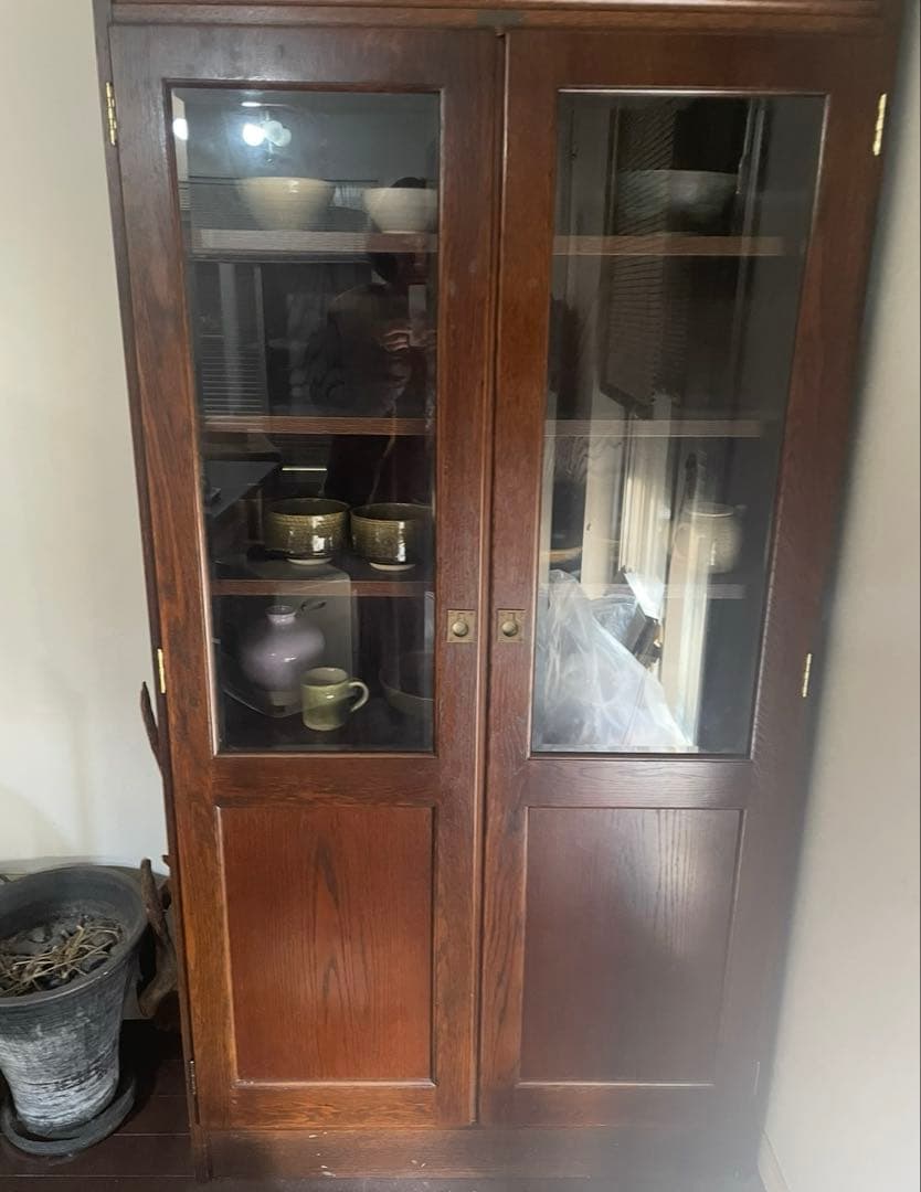 希少！Karf Library Collection ガラス扉　キャビネット