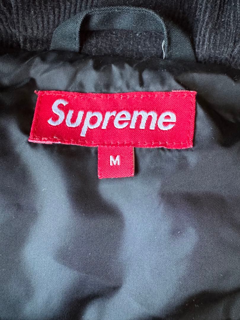 Supreme12AW Hooded Down Vest М