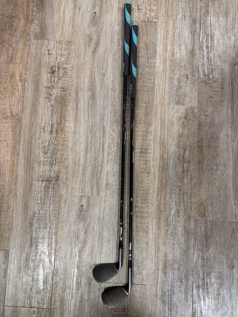 激レア王道タイトリストSM7ブラックウエッジ52.58セット　シャフトもブラック