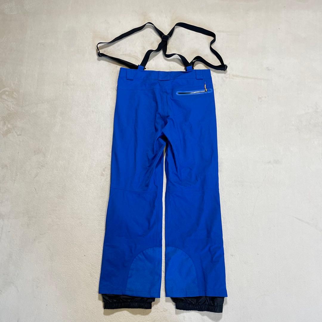 【新品未使用タグ付き】mountain hardwear ビブパンツ　M 青