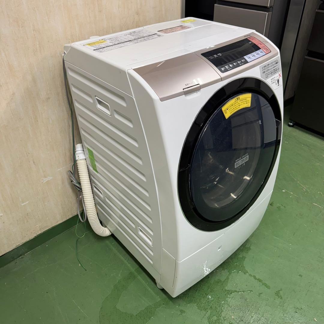 209 日立ビッグドラム　洗濯機　乾燥付　11/6キロ　小型　左開き　一人暮らし