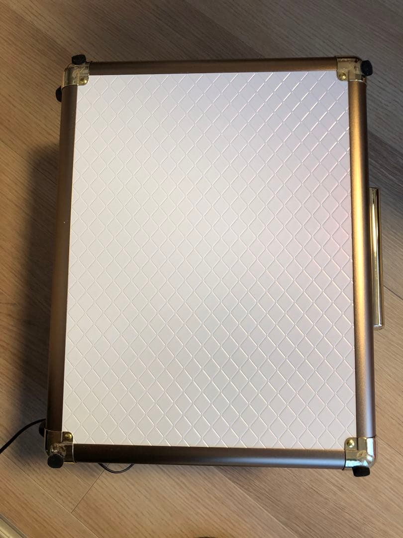 Francfranc トランクドレッサー メイクボックス LEDライト付き