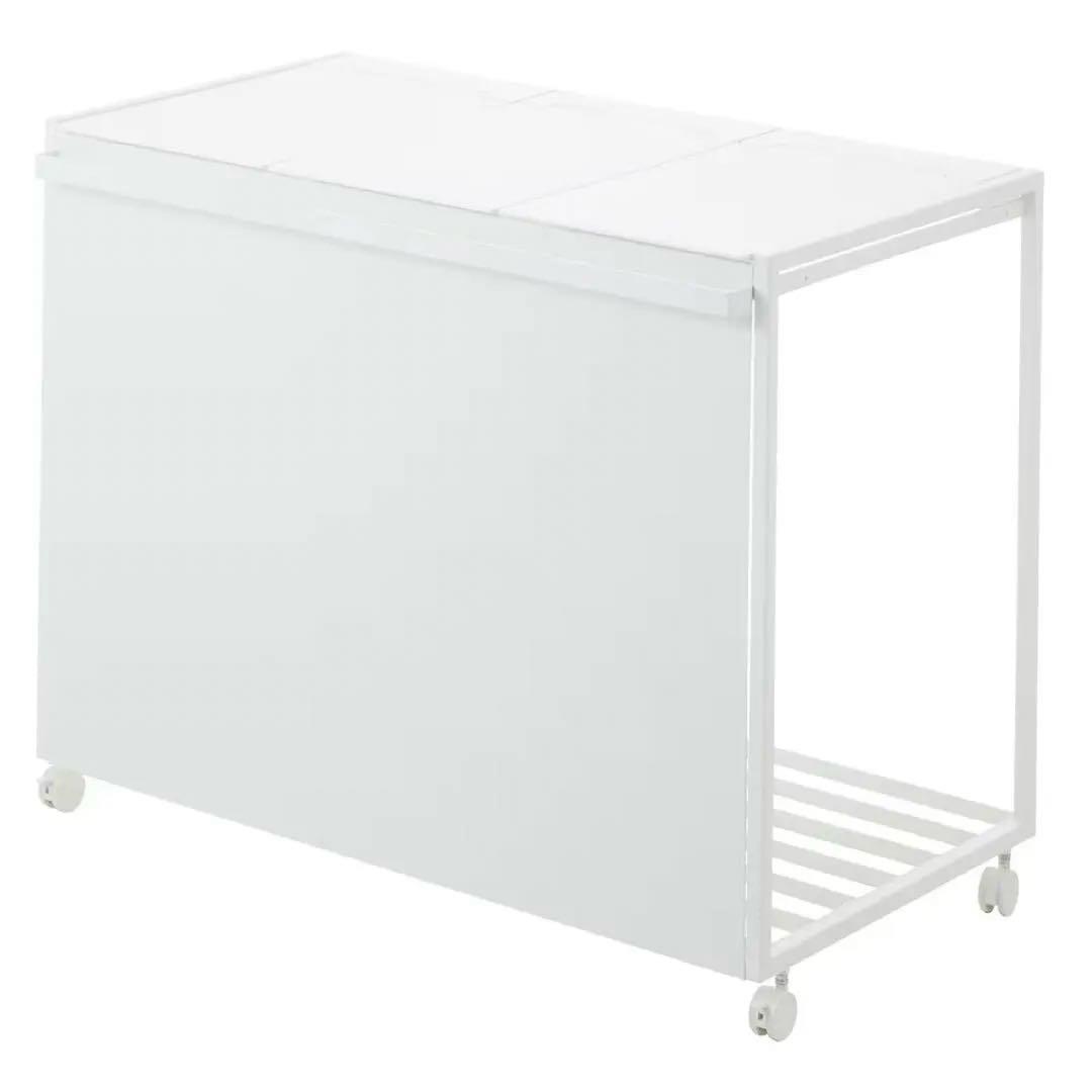 【tower】蓋付き目隠し分別ダストワゴン タワー 45L 3分別