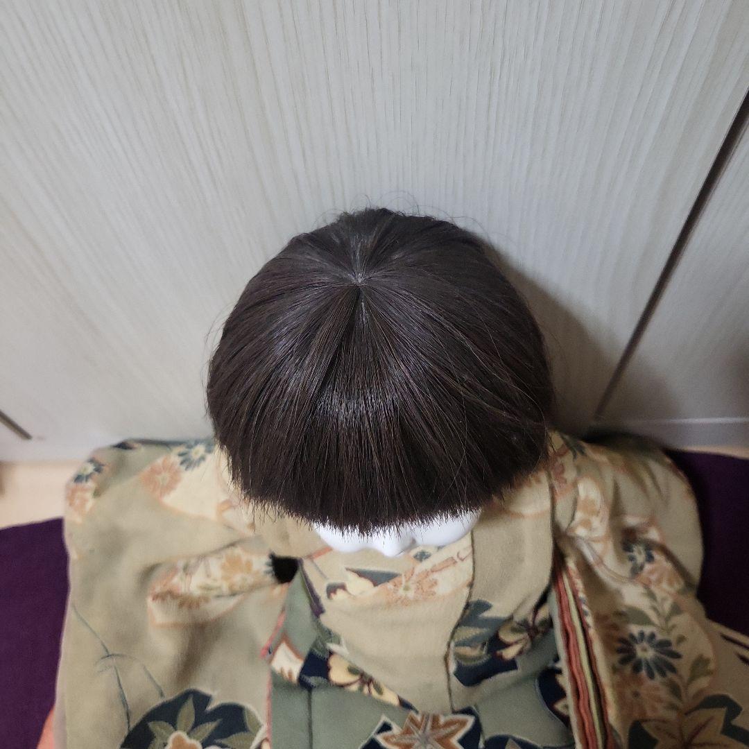 工房朋　市松人形 伝統的和服 花柄