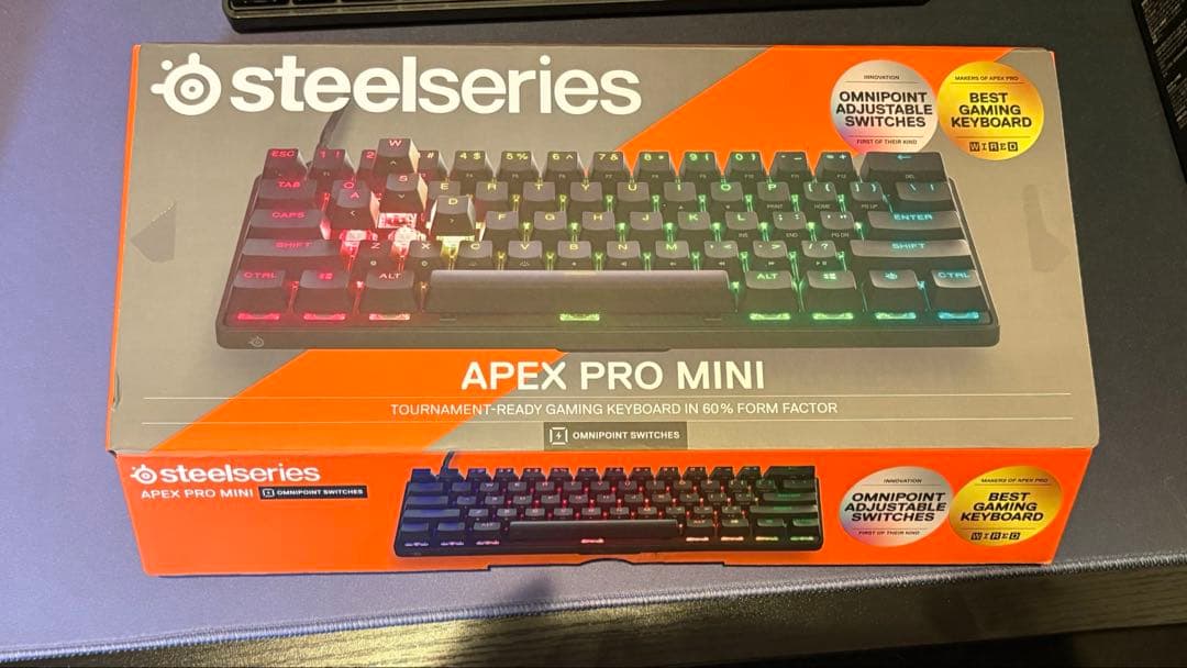 SteelSeries Apex Pro Mini RGB キーボード