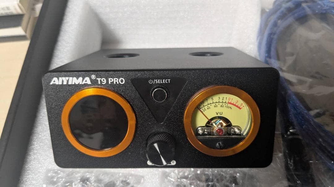 AIYIMA T9 PRO ハイブリッド真空管＆オーディオテクニカ製ケーブル