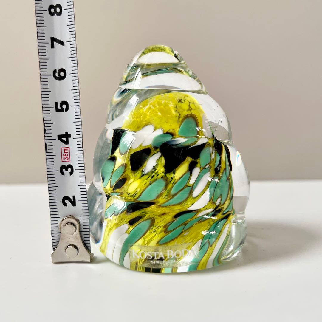 KOSTA BODA コスタボダ　ガラス　オブジェ　ペーパーウェイト　置物