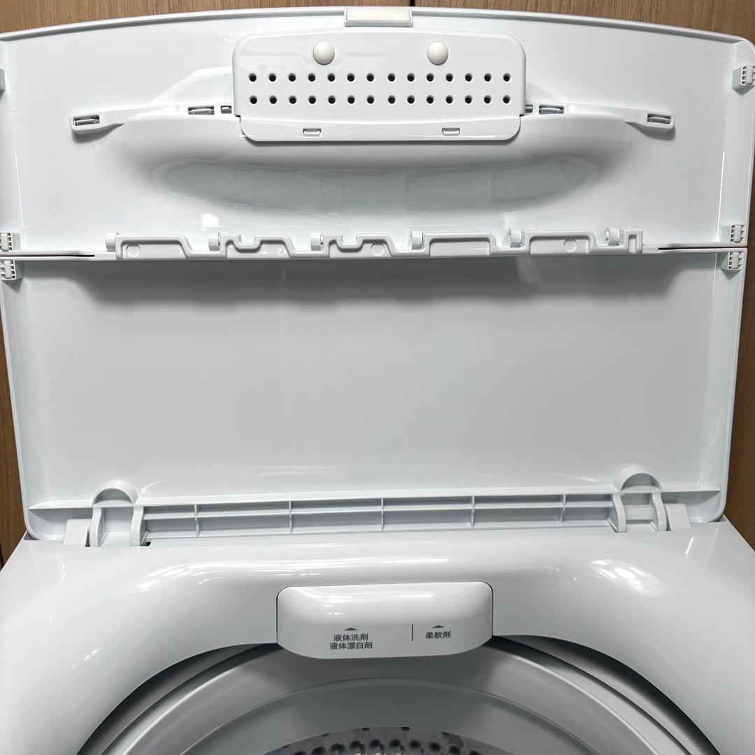 2025年製 洗濯機 一人暮らし 単身用 小型 保証付 送料無料 未使用に近い