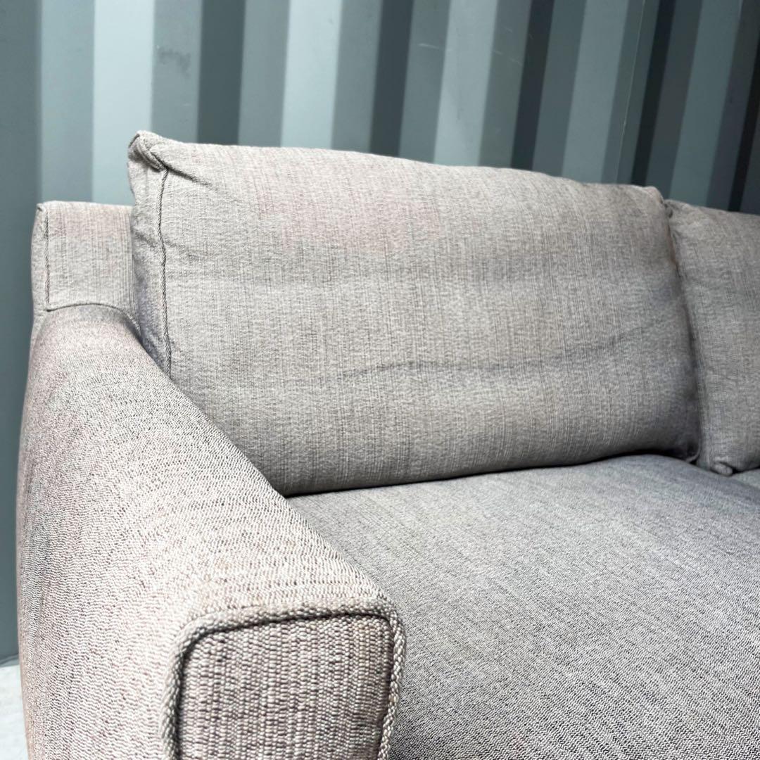 取付無料！アクタス アイラーセン ストリームライン ベージュファブリックソファ✨