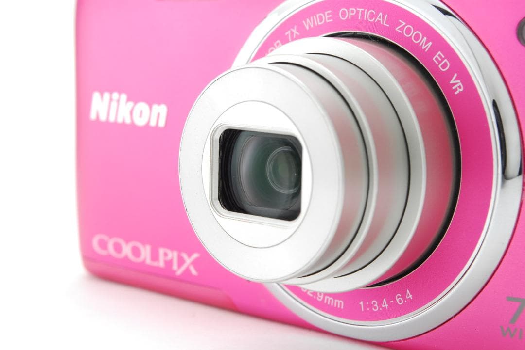 Nikon COOLPIX s3500 ピンク 7倍ズーム 動作確認済み