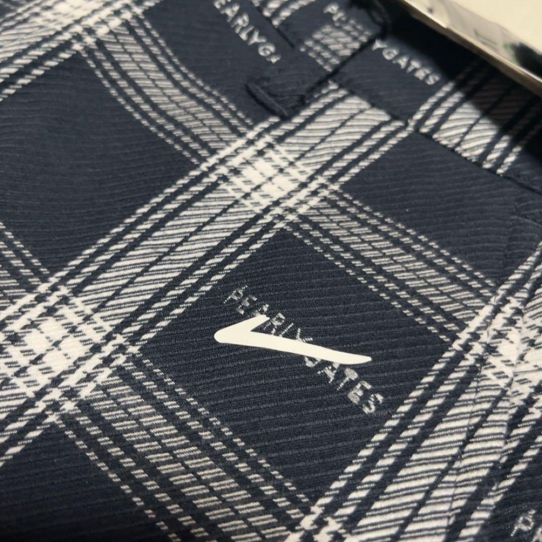 新品タグ付　 パーリーゲイツ 2024年　近年 ストレッチハーフパンツ チェック