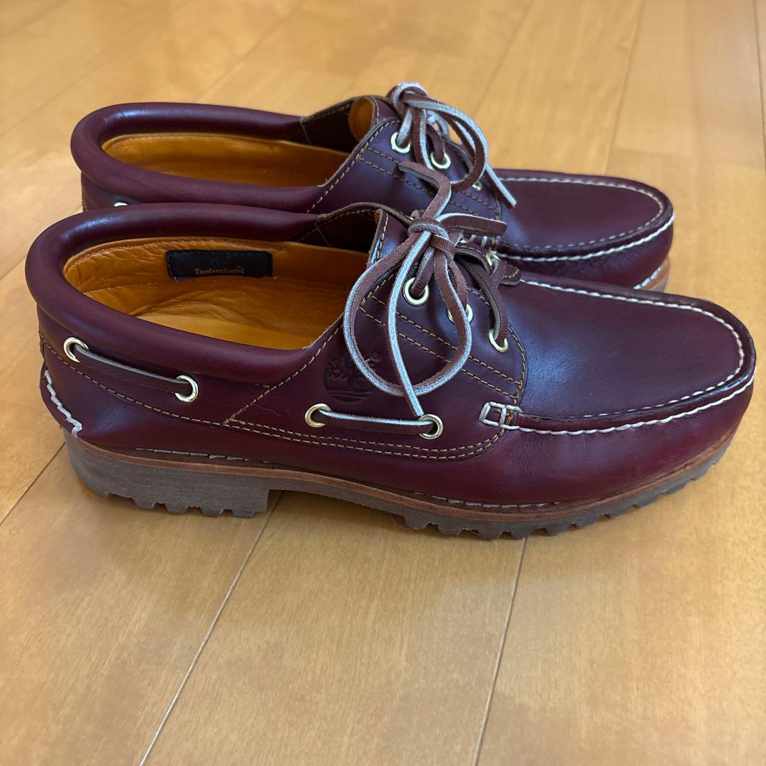 Timberland 3-Eye Classic Lug バーガンディ