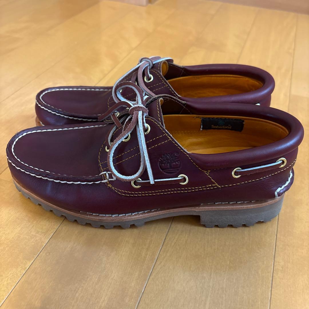 Timberland 3-Eye Classic Lug バーガンディ