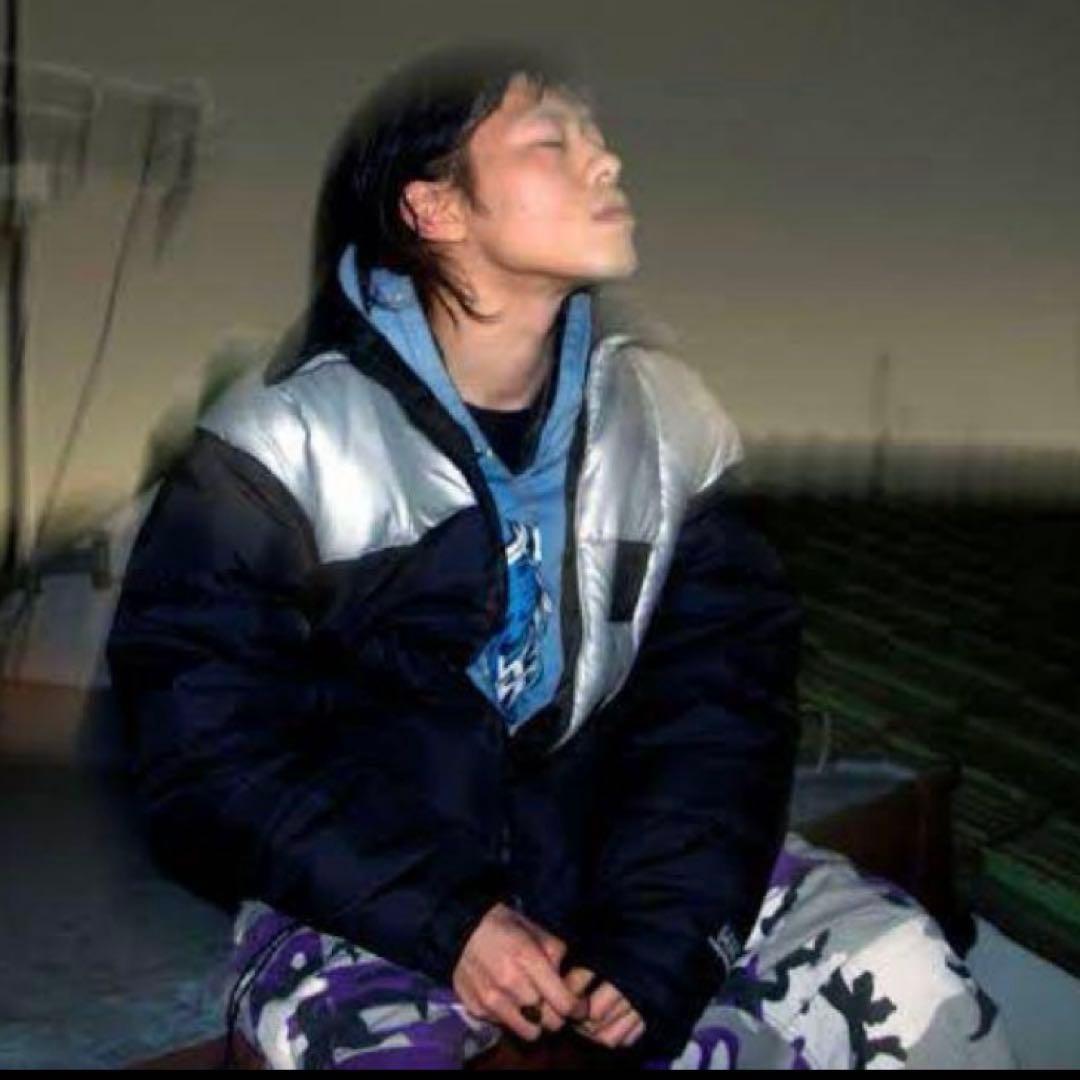 ヘリーハンセン　ダウンジャケット　ブラックシルバーtohji着用　ノースフェイス