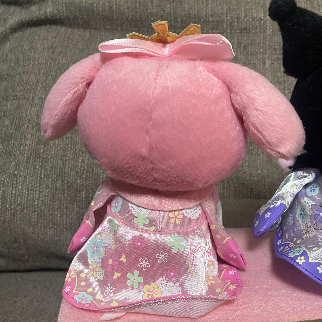 サンリオ マイメロ クロミ ひな祭りドール　レア　希少　ぬいぐるみ　雛飾り