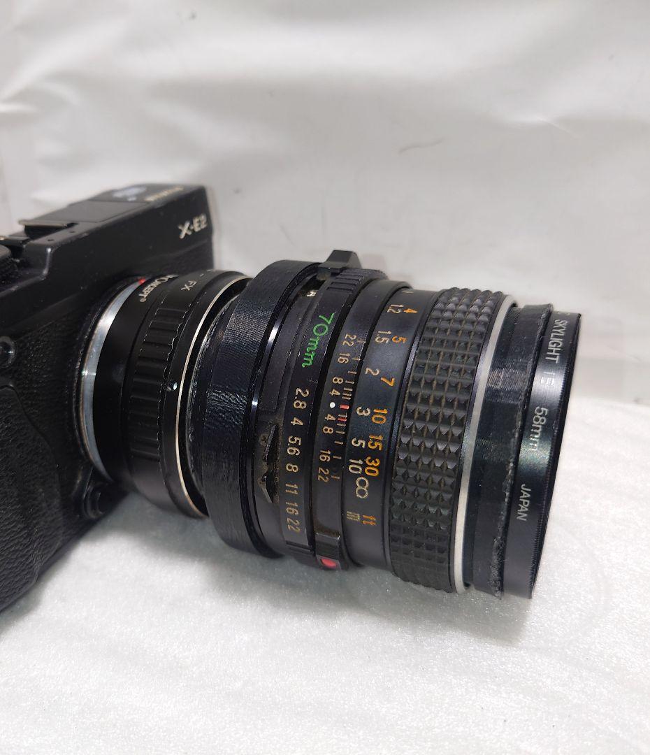 ★希少！超美品★MAMIYA 645 70mm F2.8 中判 M42変換付き