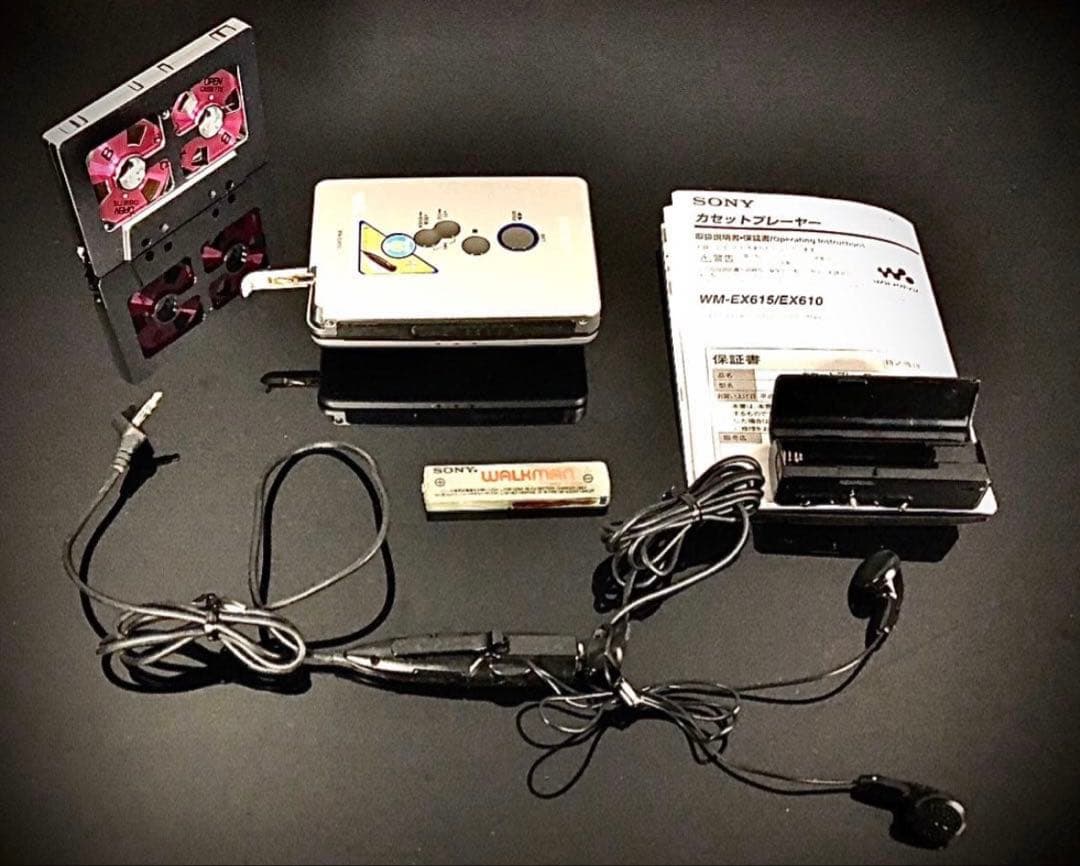 カセットウォークマン SONY WM-EX610 b「整備済み、完動超美品」