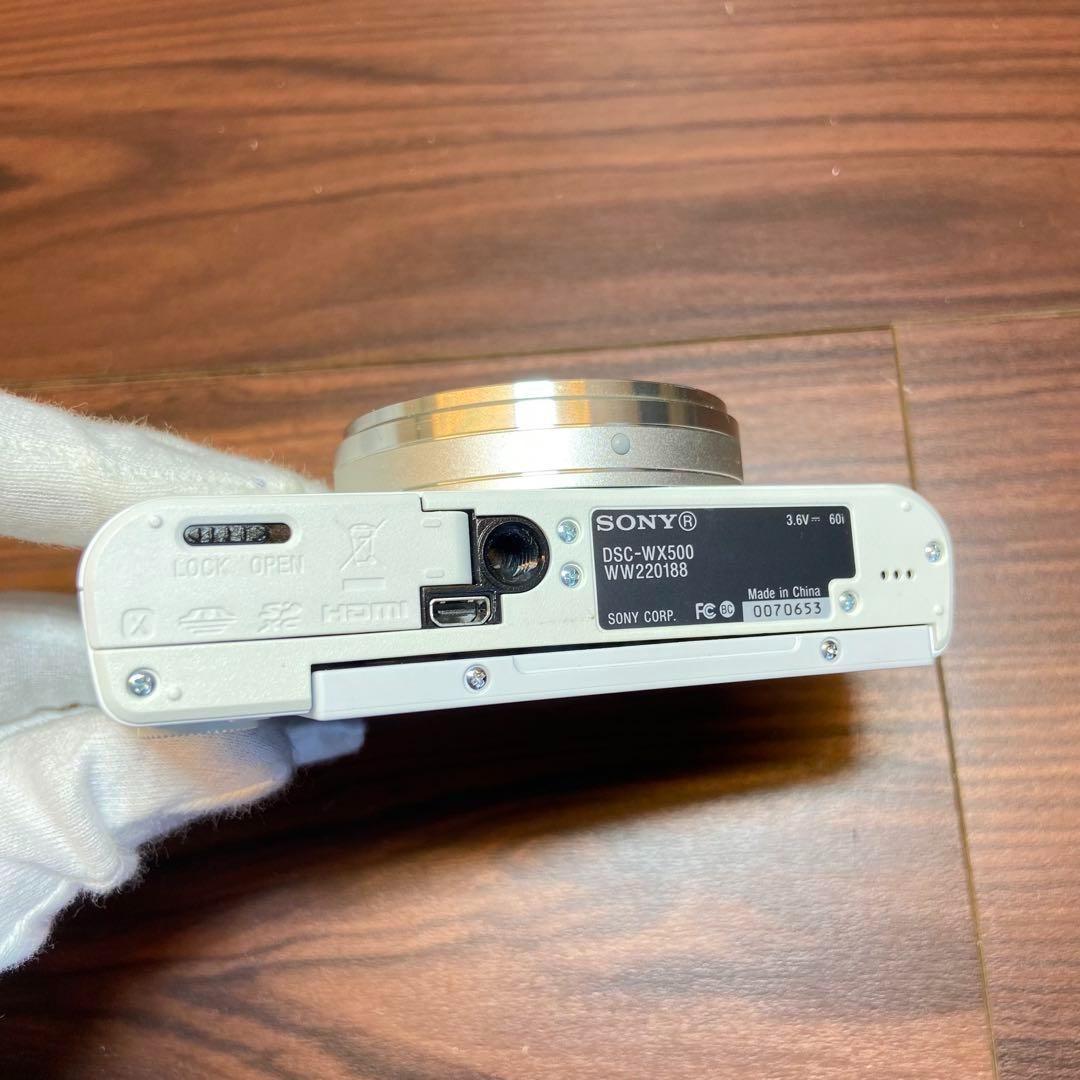 SONY サイバーショット DSC-WX500 デジカメ ほぼ新品 3346