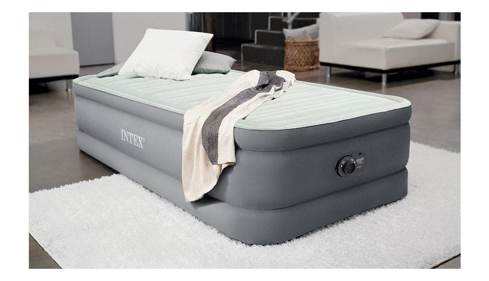 インテックス エアーベッド プレムエアー1 電動ポンプ シングル