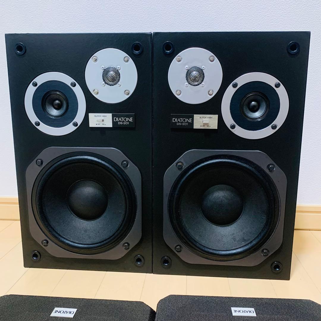 DIATONE DS-201 3way スピーカー ペア 動作良好
