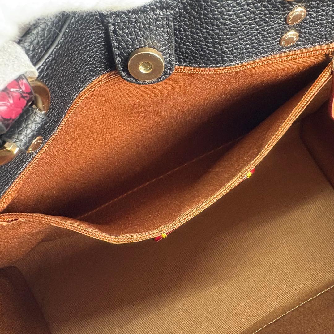 【COACH】 タグ有り バスキア コラボ ショルダーバッグ 2way ブラック