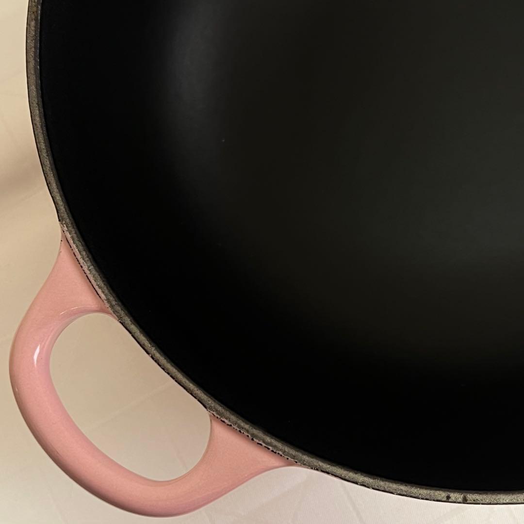 LE CREUSET マルミット22cm シフォンピンク