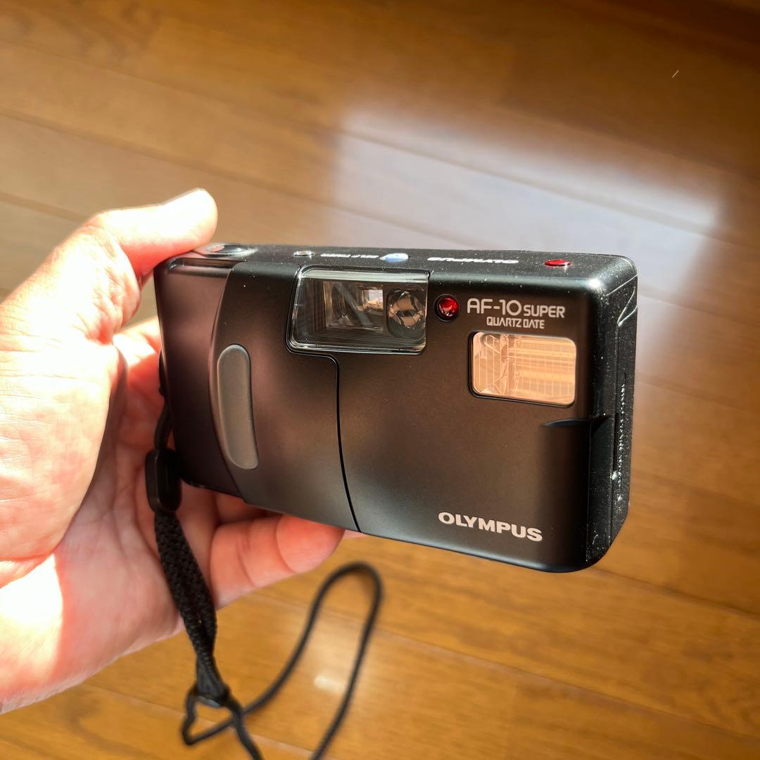 【美品】OLYMPUS AF-10 SUPER コンパクトフイルムカメラ
