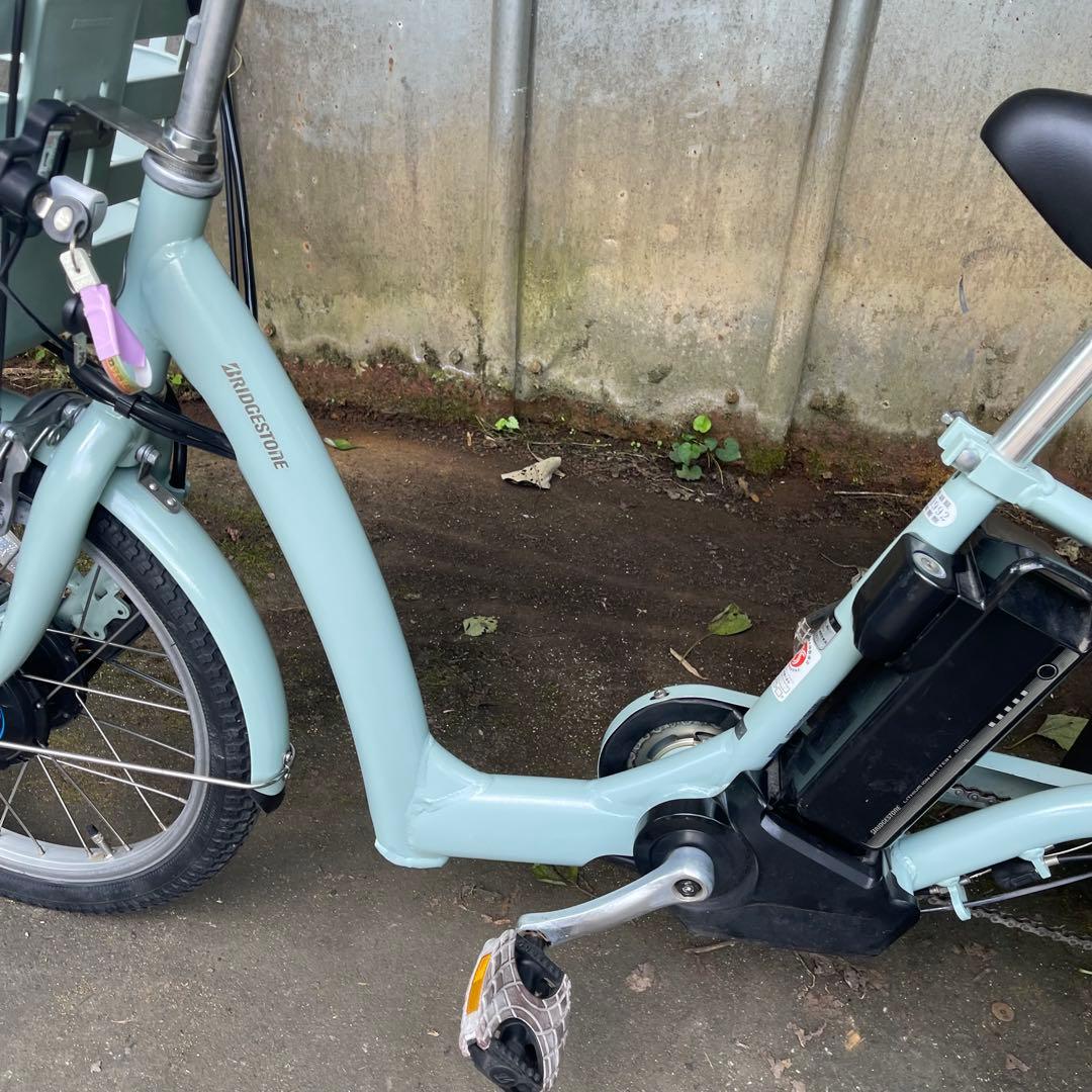 ブリヂストン　三輪車　電動アシスト自転車 バッテリーB400